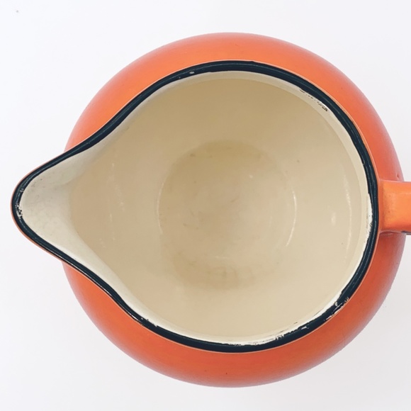 Vintage Creamer Pitcher Art Pottery Celebrate - Picture 6 of 16